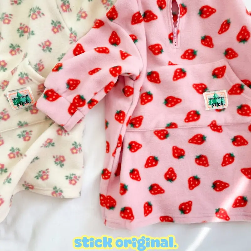 Stick - Korean Children Fashion - #Kfashion4kids - Fleece One-piece - 4