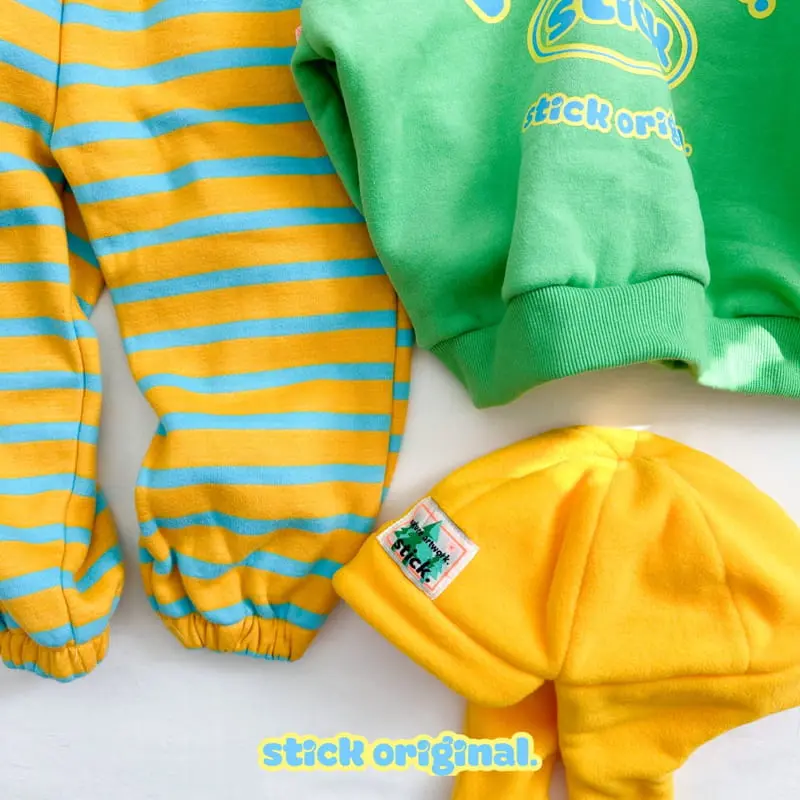 Stick - Korean Children Fashion - #minifashionista - Fleece Goney Pants - 10