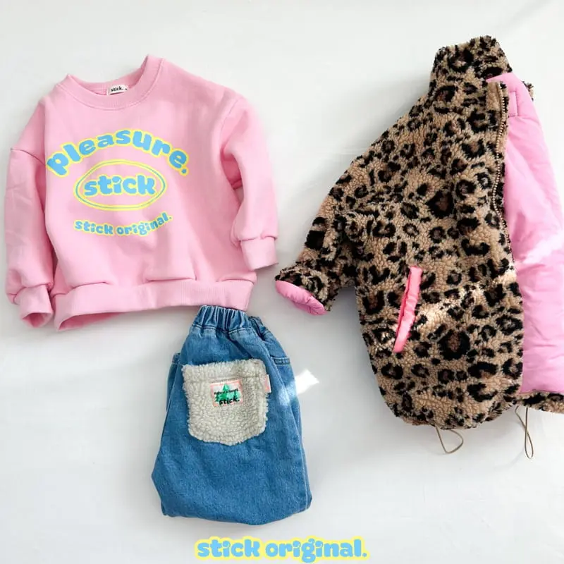 Stick - Korean Children Fashion - #prettylittlegirls - Alpaca Jeans with Mom - 6