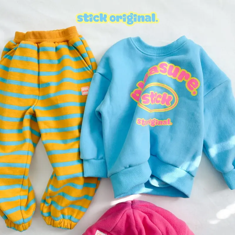 Stick - Korean Children Fashion - #todddlerfashion - Fleece Goney Pants - 12
