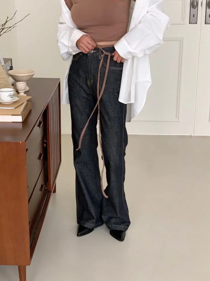 Sunder Market - Korean Women Fashion - #momslook - Bootscut Pants - 8