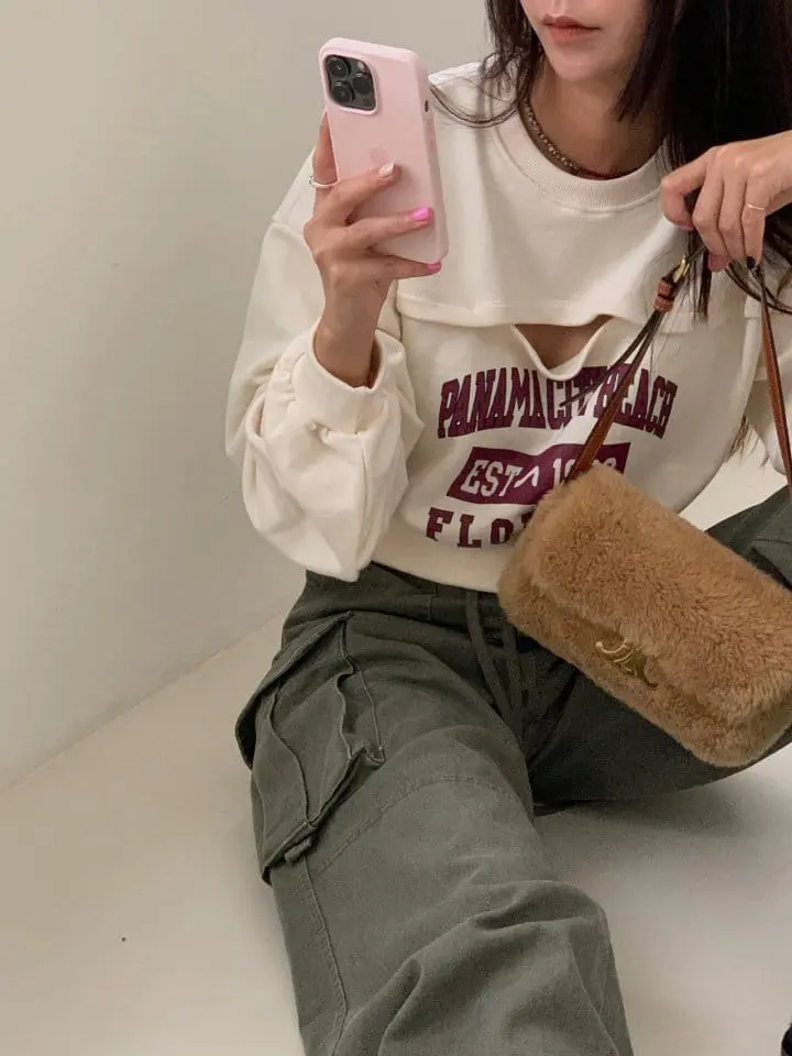 Sunder Market - Korean Women Fashion - #momslook - Panama Sweatshirt - 5