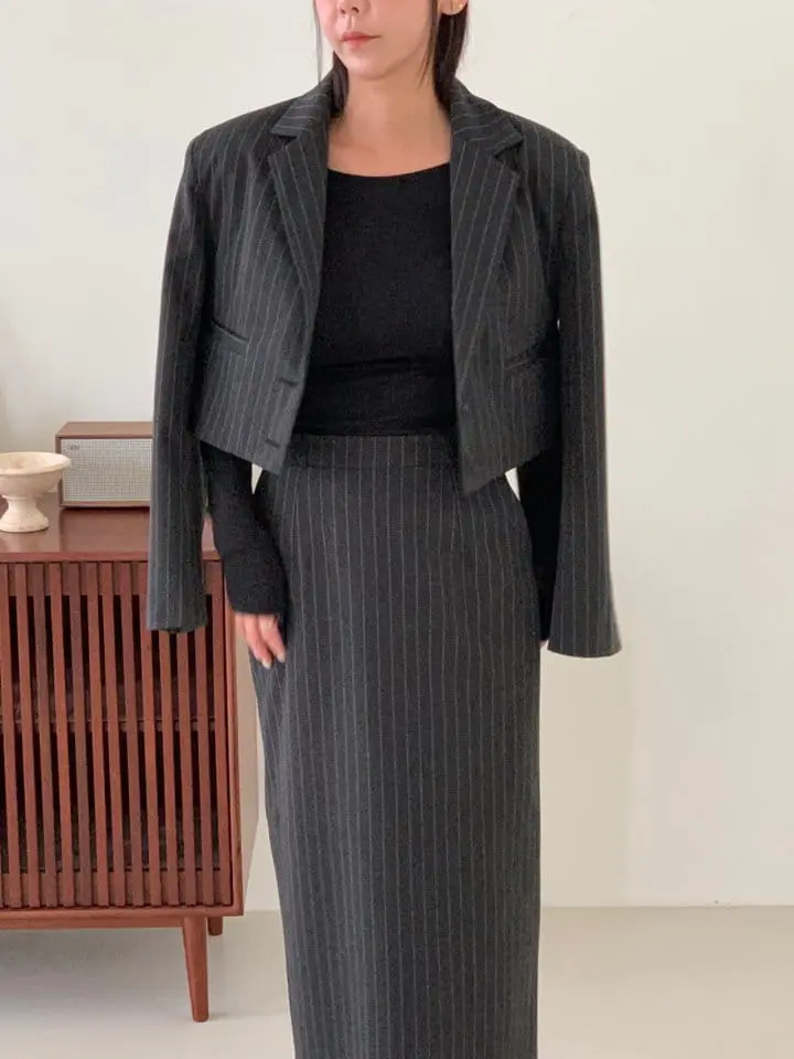 Sunder Market - Korean Women Fashion - #momslook - ST Short Jacket - 8