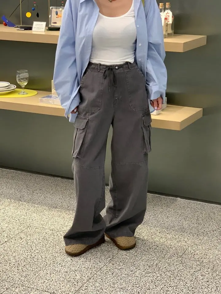 Sunder Market - Korean Women Fashion - #momslook - Catch ON Cargo Pants