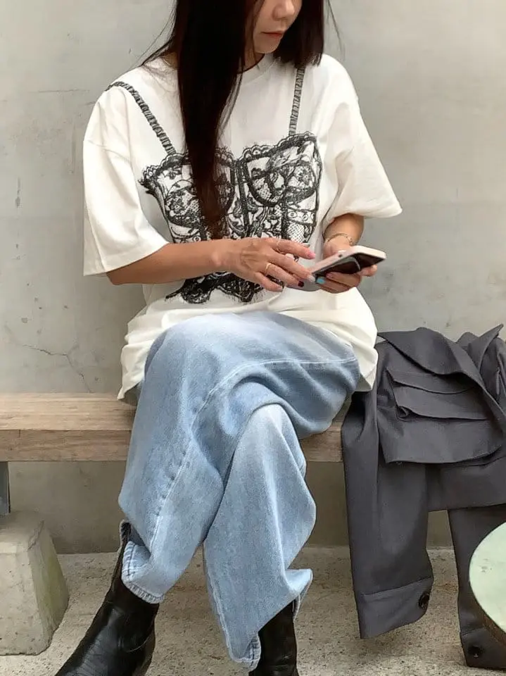 Sunder Market - Korean Women Fashion - #romanticstyle - Corset Tee - 10