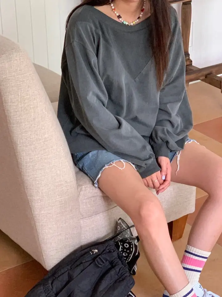 Sunder Market - Korean Women Fashion - #shopsmall - Triangle Sweatshirt