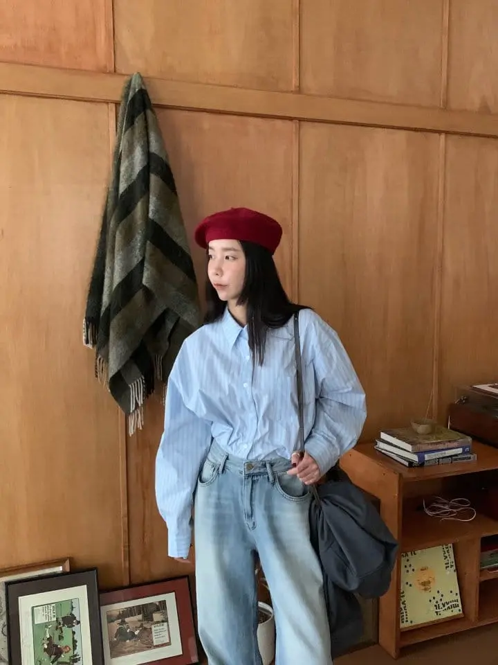 Sunder Market - Korean Women Fashion - #vintageinspired - Sand Jeans - 11