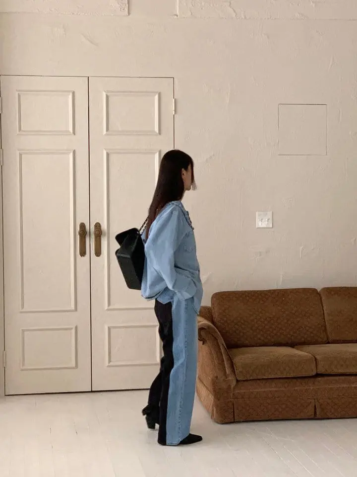 Sunder Market - Korean Women Fashion - #vintageinspired - Frill Shirt - 5