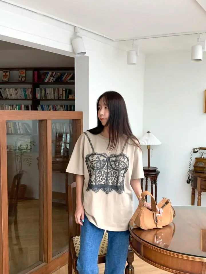Sunder Market - Korean Women Fashion - #womensfashion - Corset Tee