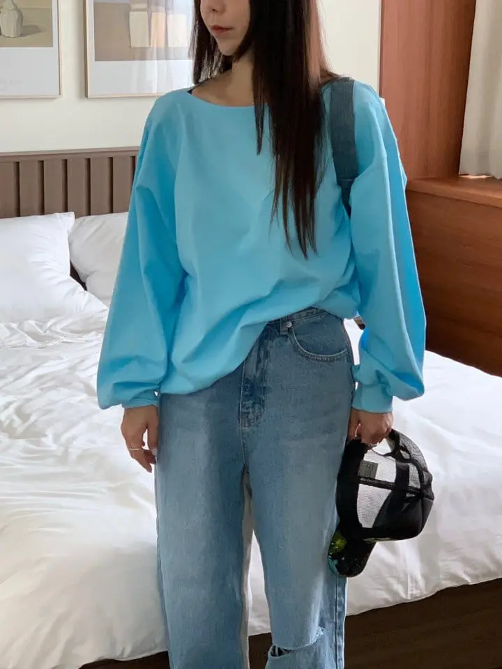 Sunder Market - Korean Women Fashion - #womensfashion - Triangle Sweatshirt - 11