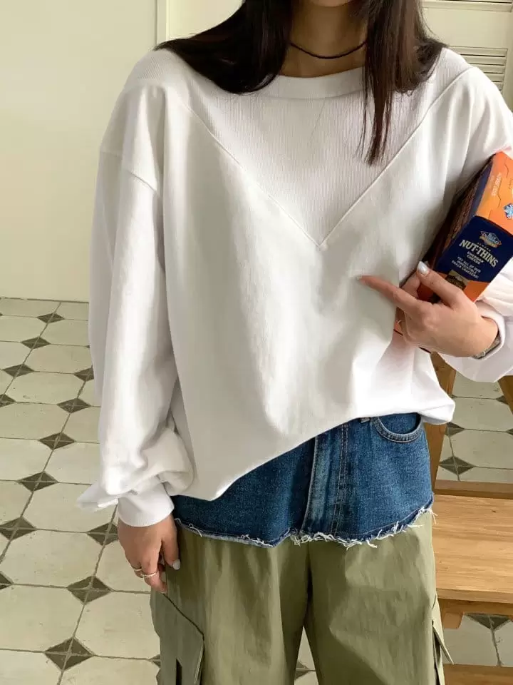 Sunder Market - Korean Women Fashion - #womensfashion - Triangle Sweatshirt - 9
