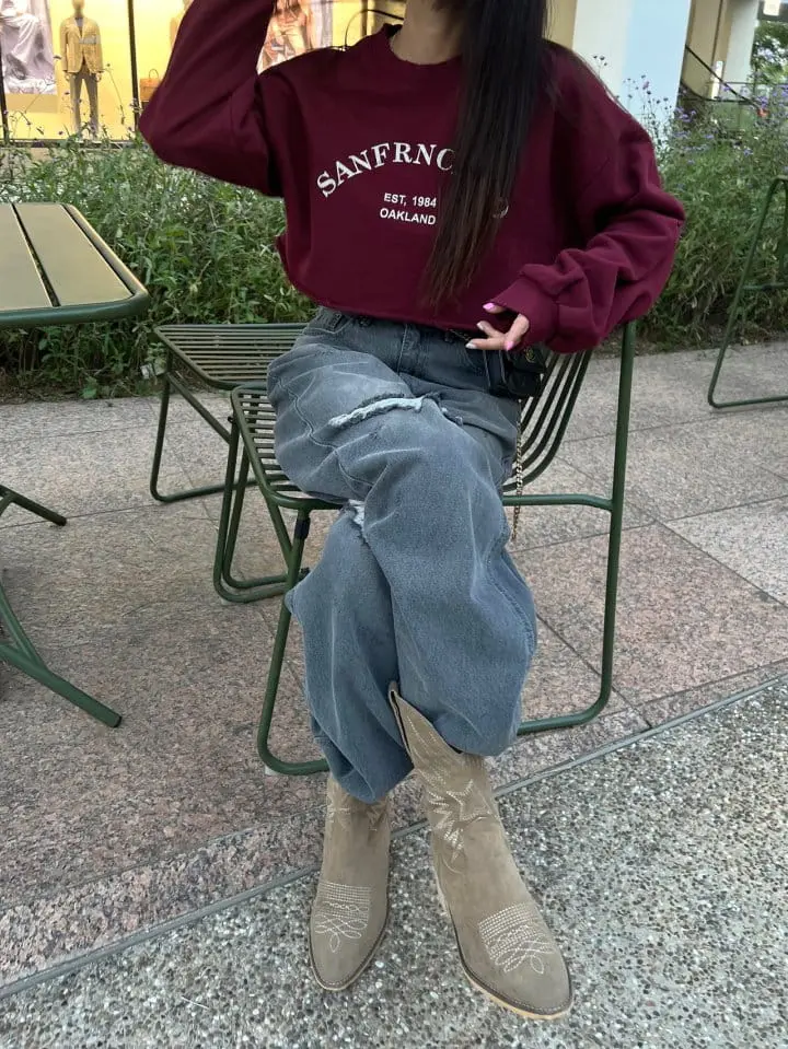 Sunder Market - Korean Women Fashion - #womensfashion - Sanfran Sweatshirt - 9