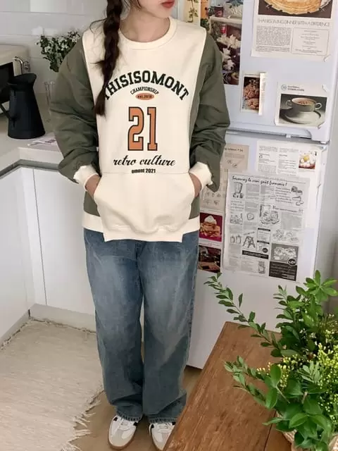 Tails - Korean Women Fashion - #momslook - O Ment Sweatshirt - 10