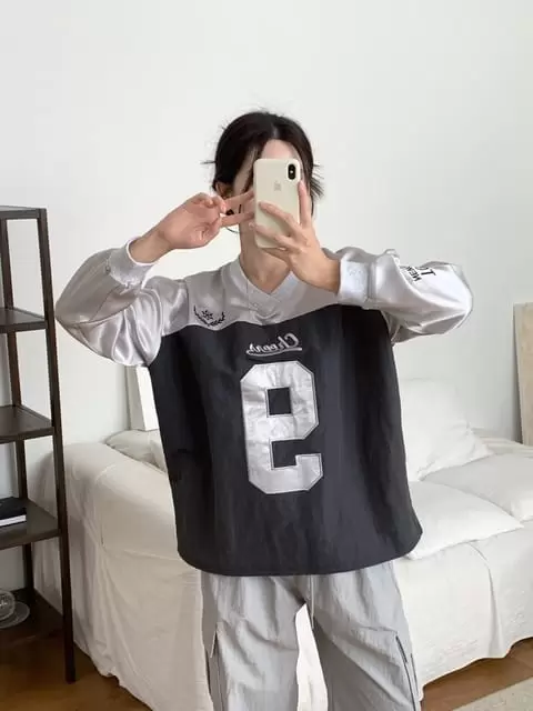 Tails - Korean Women Fashion - #momslook - Nine Sweatshirt - 5