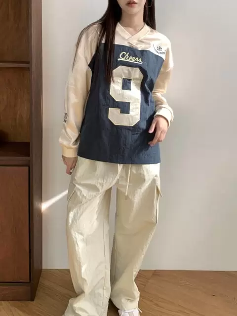 Tails - Korean Women Fashion - #momslook - Nine Sweatshirt - 7