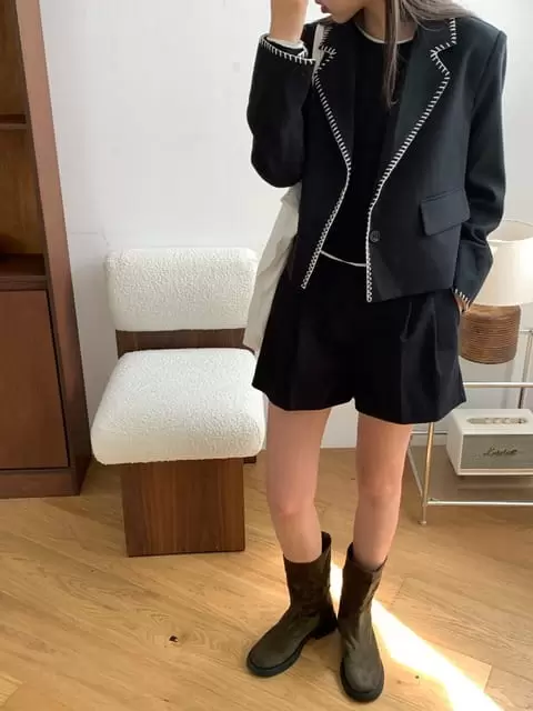 Tails - Korean Women Fashion - #momslook - Mello Jacket - 2