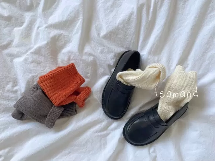 Teamand - Korean Children Fashion - #childofig - Butter Sand Socks Set - 2
