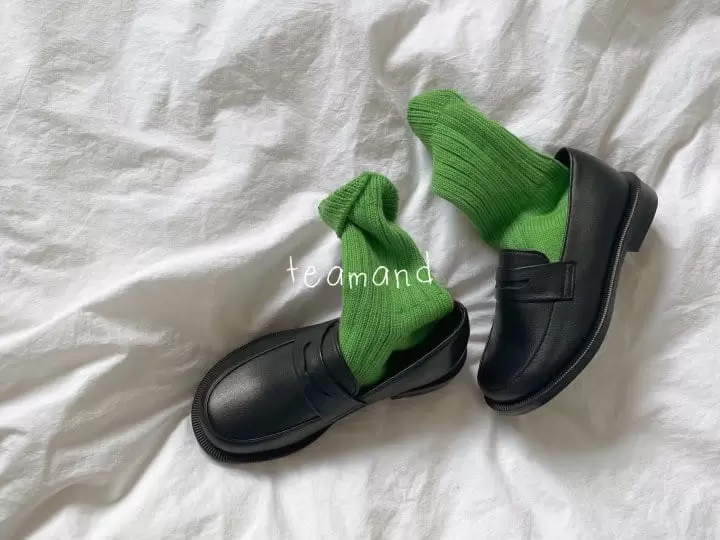 Teamand - Korean Children Fashion - #childrensboutique - Green Rea Sand Socks Set - 3