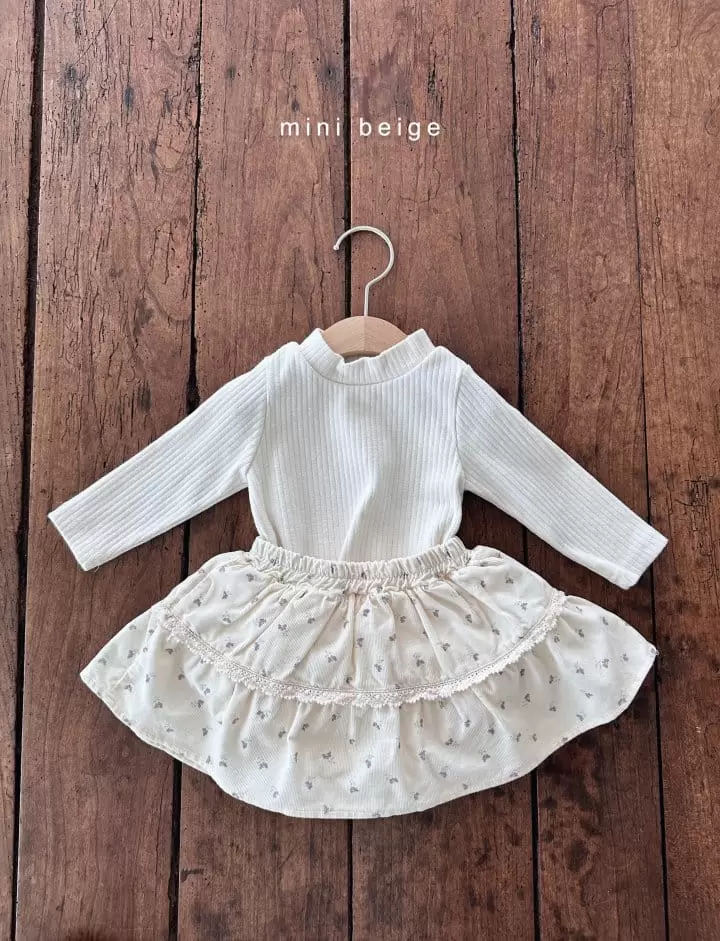 The Beige - Korean Baby Fashion - #babyboutique - Lace Skirt Bloomer - 5