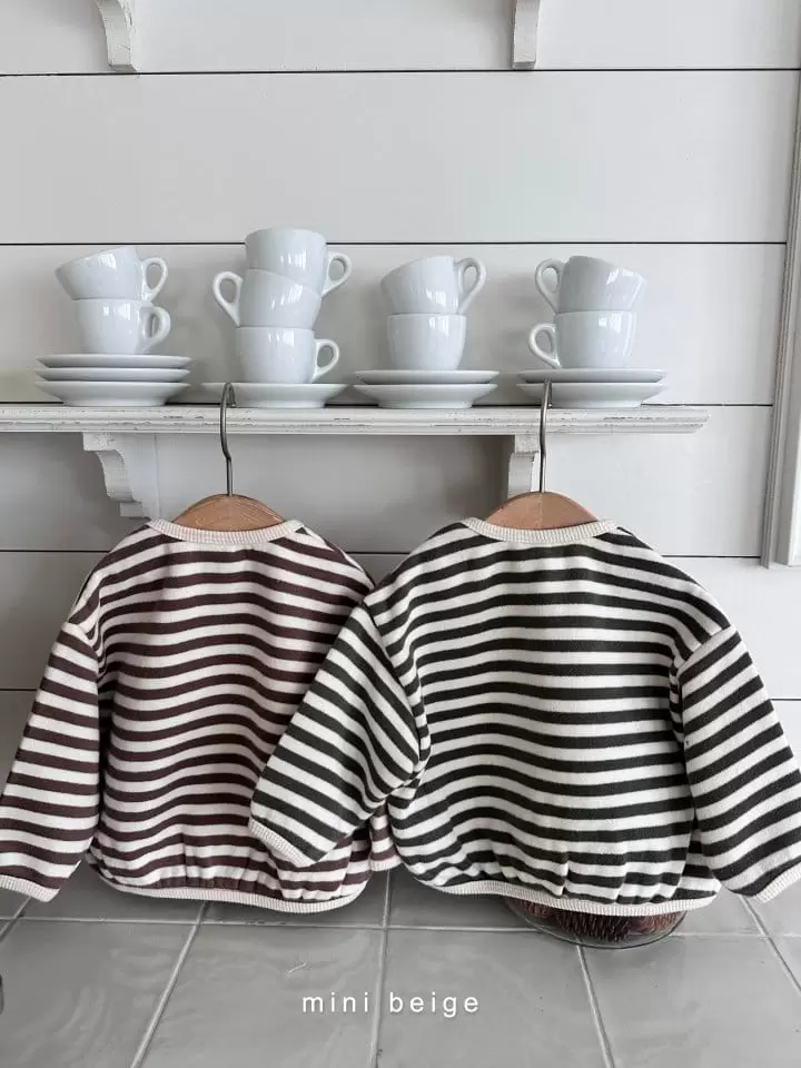The Beige - Korean Baby Fashion - #babyboutiqueclothing - Piping SWeatshirt - 7