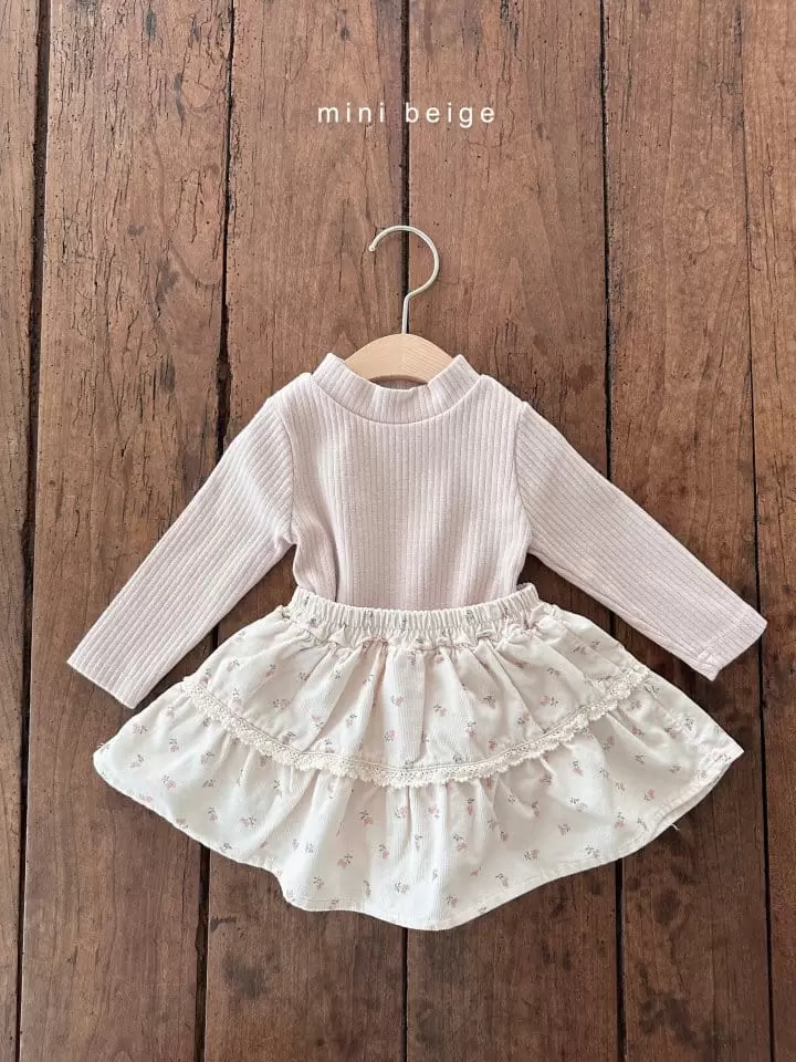 The Beige - Korean Baby Fashion - #babyboutiqueclothing - Lace Skirt Bloomer - 6