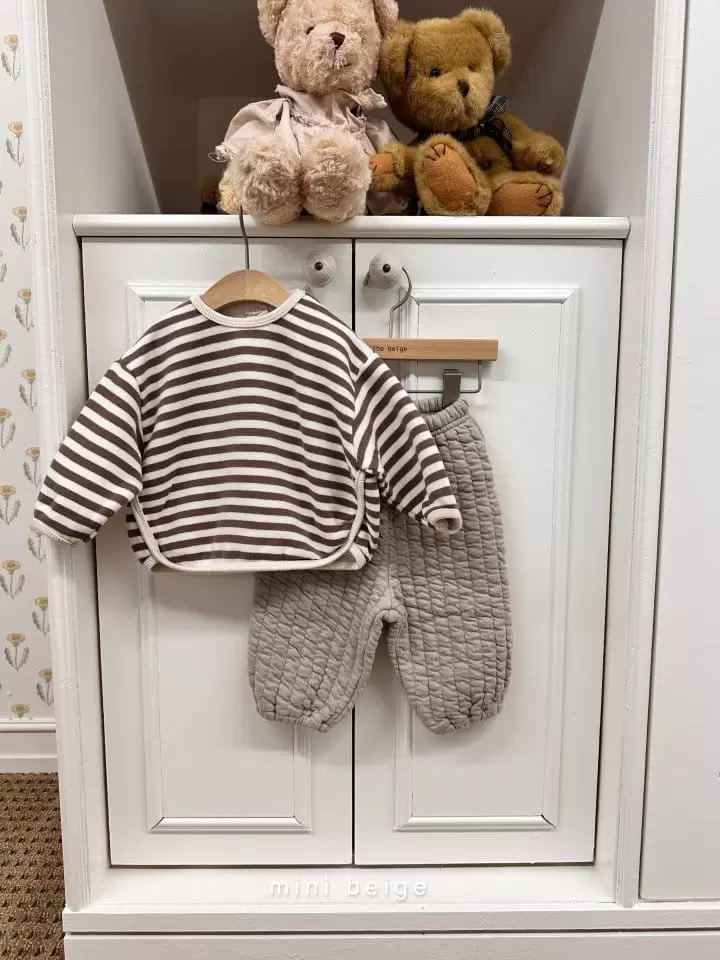 The Beige - Korean Baby Fashion - #babyclothing - Piping SWeatshirt - 8