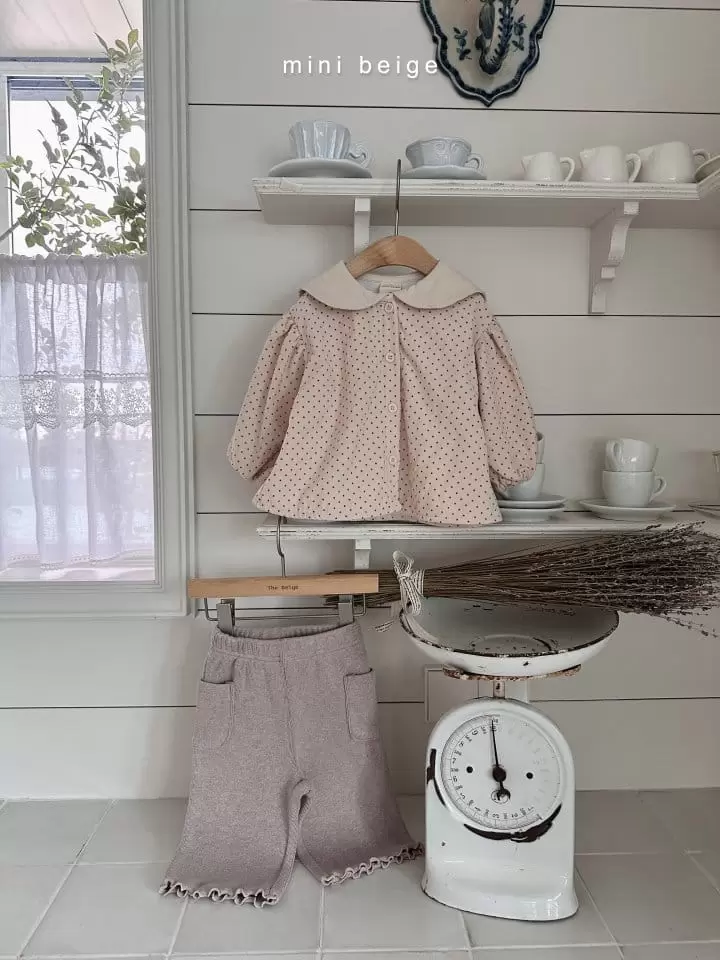 The Beige - Korean Baby Fashion - #babyclothing - Pocket Pants - 9