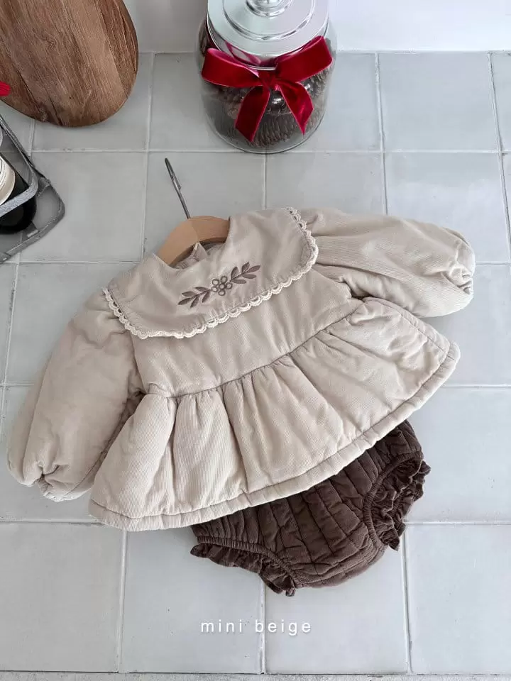 The Beige - Korean Baby Fashion - #babyfashion - Quilting Bloomer - 3