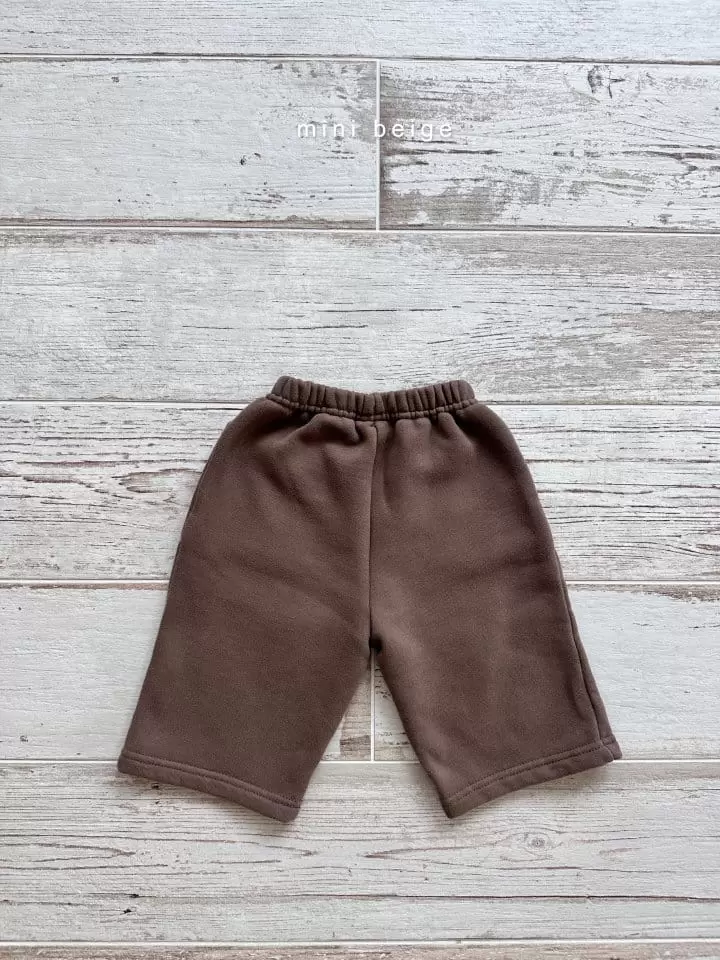 The Beige - Korean Baby Fashion - #babyfashion - Terry Pants - 2