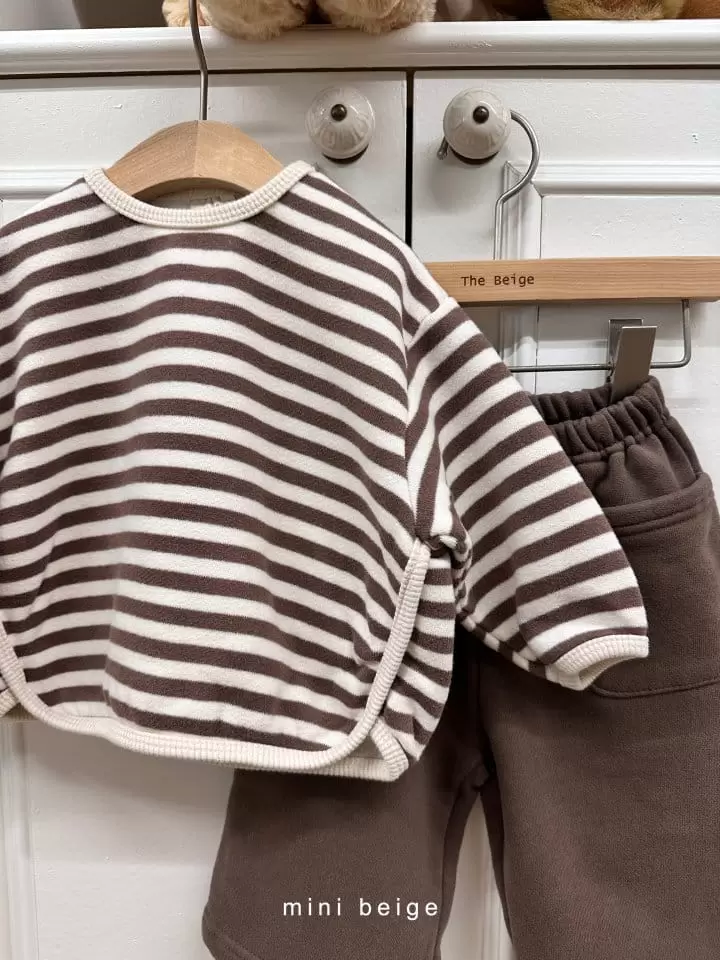 The Beige - Korean Baby Fashion - #babyfever - Piping SWeatshirt - 10