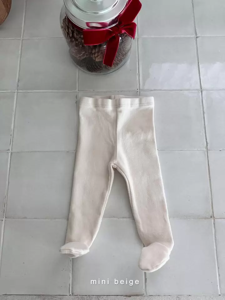 The Beige - Korean Baby Fashion - #babyfashion - Foot Leggings - 4