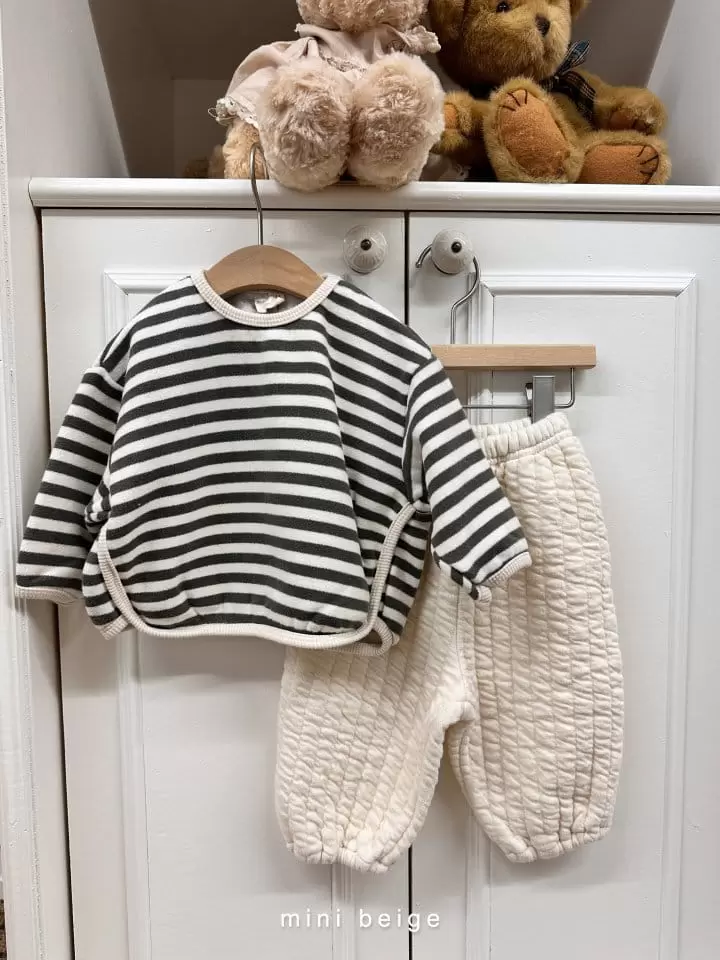 The Beige - Korean Baby Fashion - #babylifestyle - Piping SWeatshirt - 12
