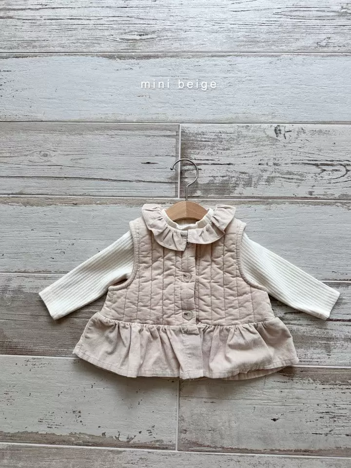 The Beige - Korean Baby Fashion - #babyoninstagram - Rib HAlf Turtleneck TEe - 9