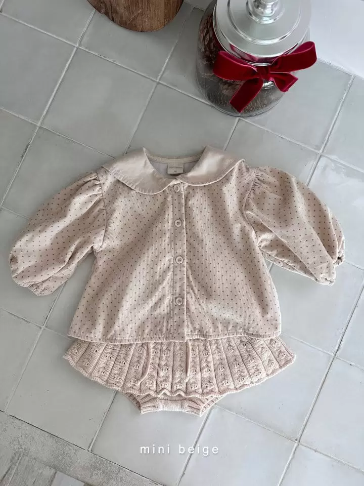 The Beige - Korean Baby Fashion - #babyoninstagram - Knit Bloomer - 5