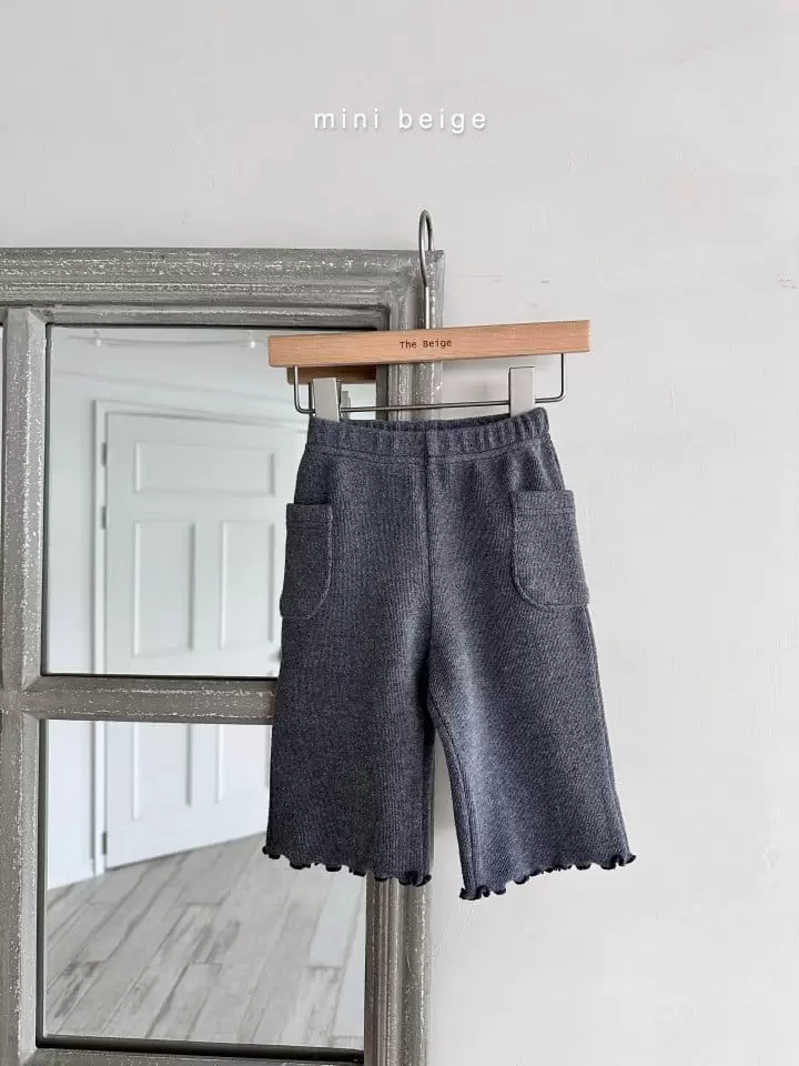 The Beige - Korean Baby Fashion - #babyoutfit - Pocket Pants