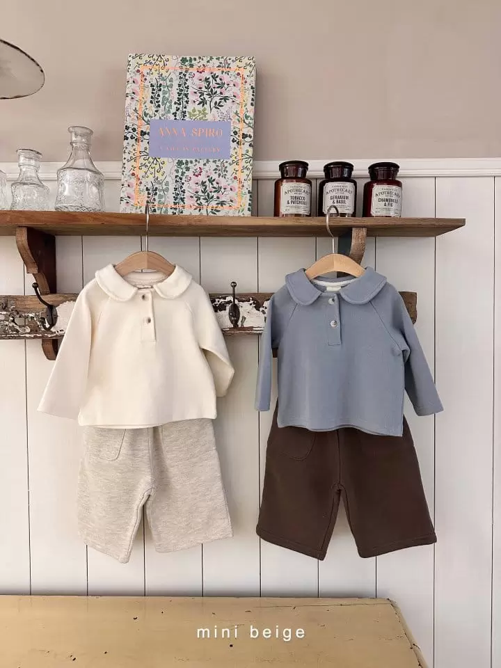 The Beige - Korean Baby Fashion - #babywear - Terry Pants - 10