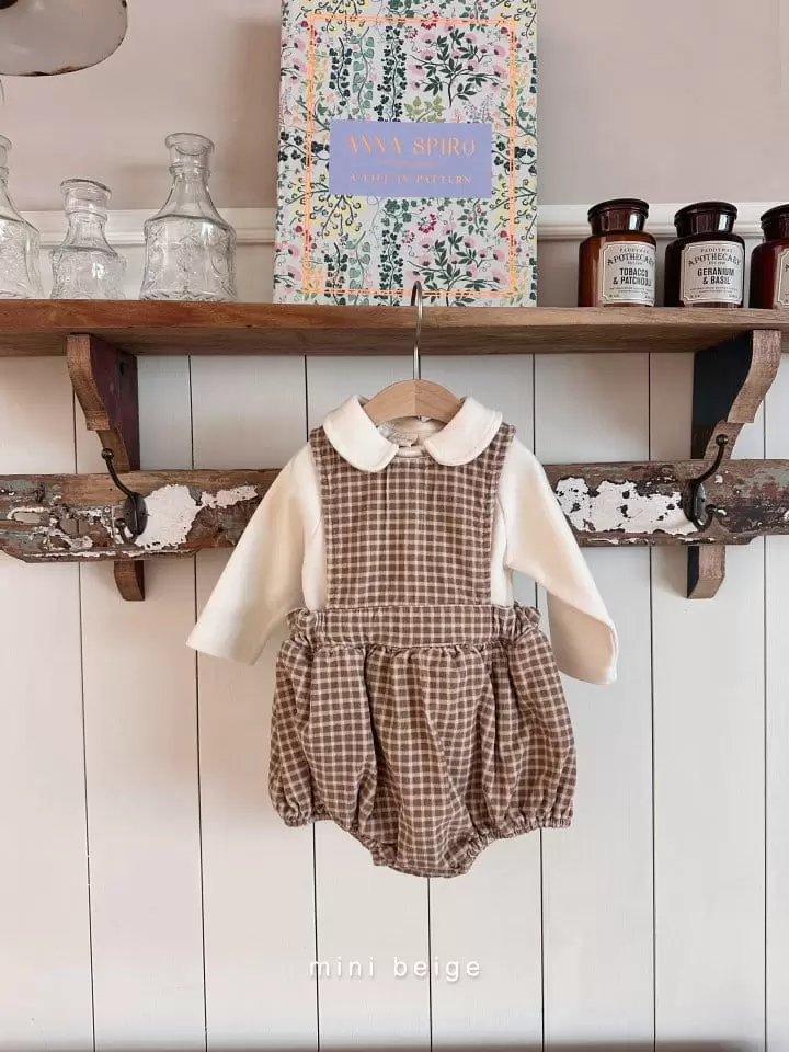 The Beige - Korean Baby Fashion - #onlinebabyboutique - Collar Raglan Tee - 7