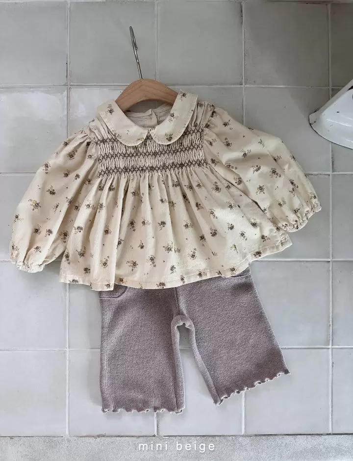 The Beige - Korean Baby Fashion - #onlinebabyshop - Pocket Pants - 5