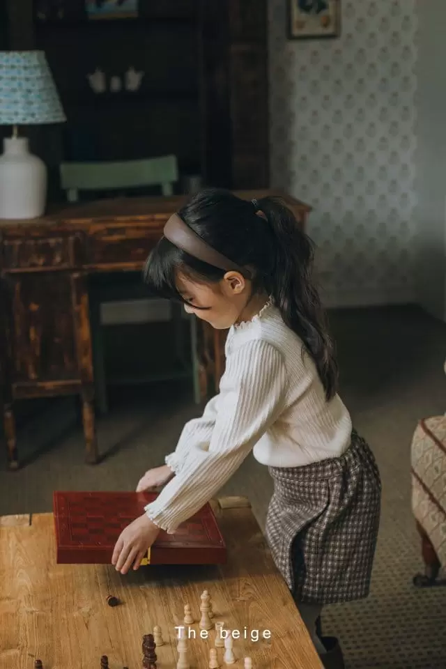 The Beige - Korean Children Fashion - #childofig - Rib Turtleneck Tee - 11