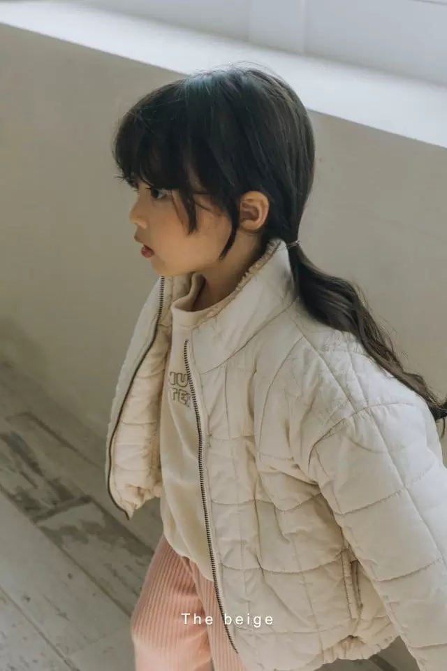 The Beige - Korean Children Fashion - #childofig - Quilting Jumper - 10