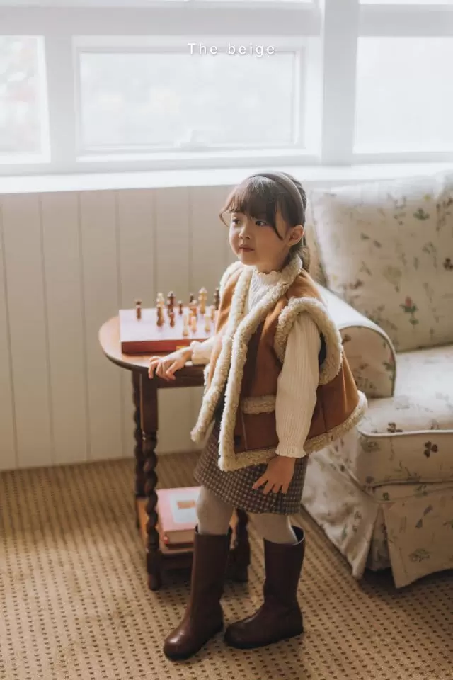 The Beige - Korean Children Fashion - #stylishchildhood - Musthang Vest - 4