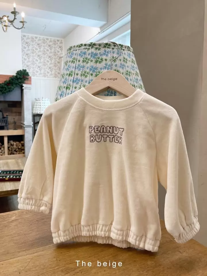 The Beige - Korean Children Fashion - #childofig - Veloure Tee - 2