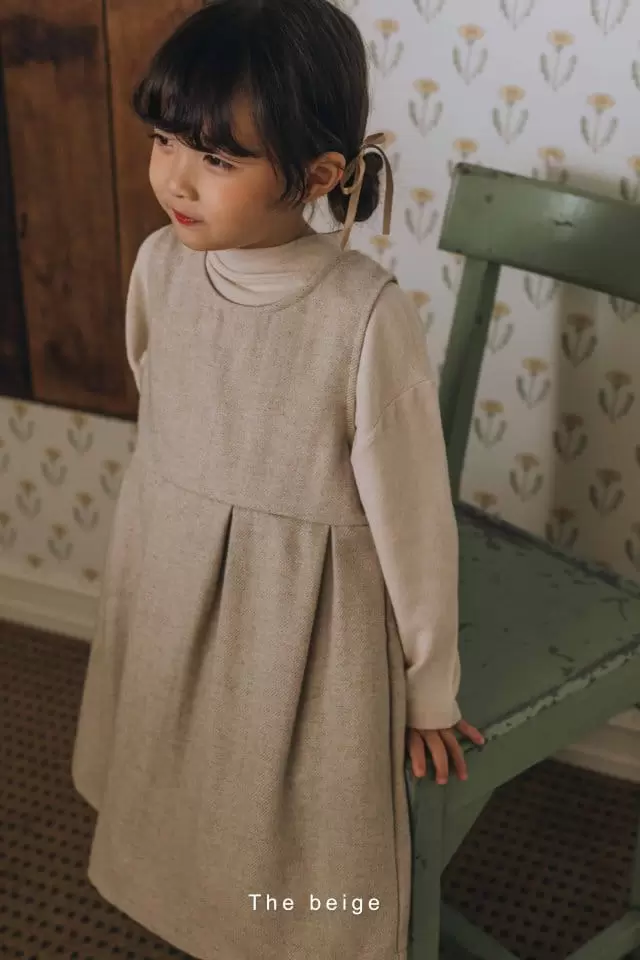 The Beige - Korean Children Fashion - #childofig - Half Turtleneck Tee - 4