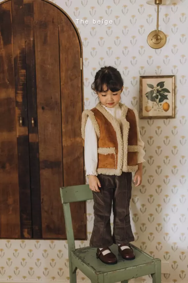 The Beige - Korean Children Fashion - #designkidswear - Musthang Vest - 6