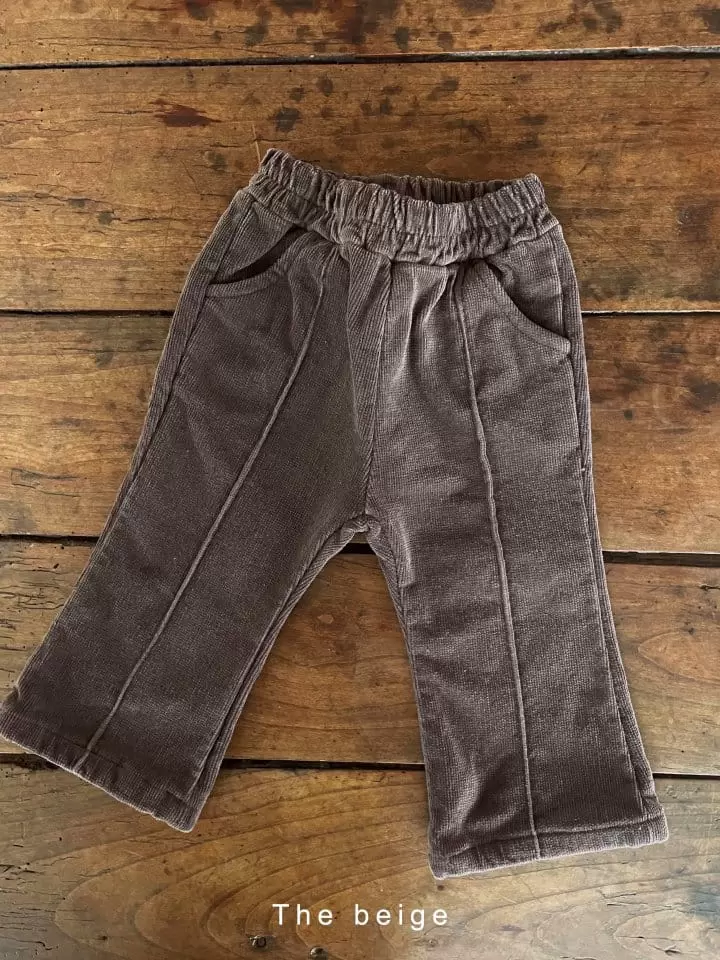 The Beige - Korean Children Fashion - #discoveringself - Rib Pants