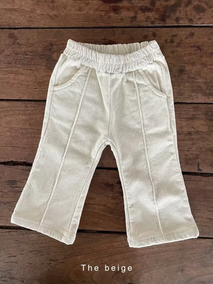 The Beige - Korean Children Fashion - #fashionkids - Rib Pants - 2