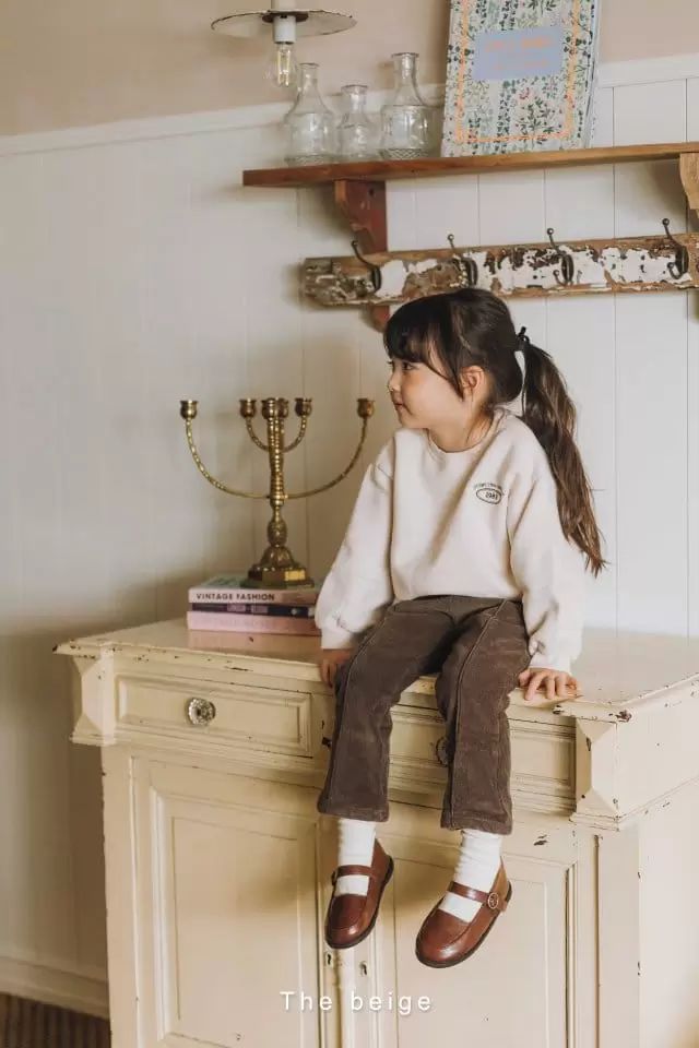 The Beige - Korean Children Fashion - #kidsshorts - Rib Pants - 3