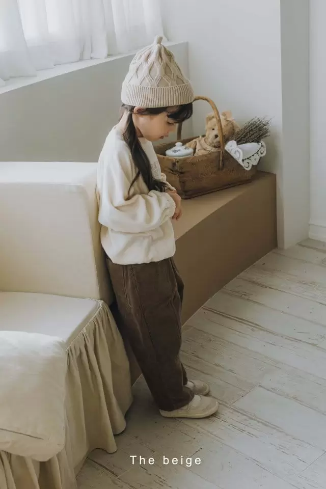 The Beige - Korean Children Fashion - #kidsshorts - Veloure Tee - 7