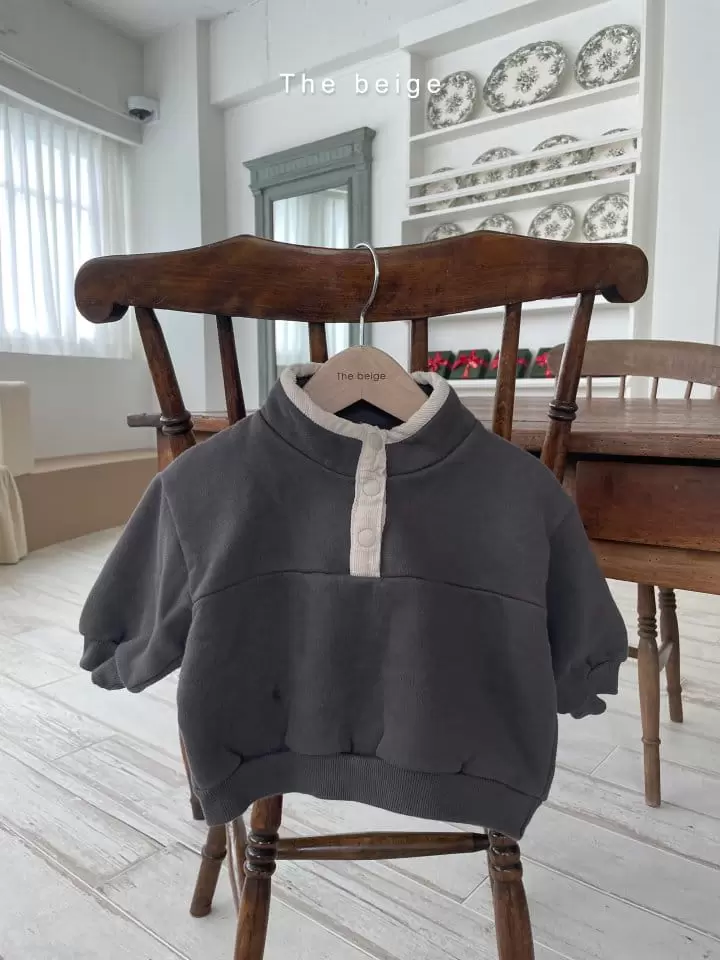 The Beige - Korean Children Fashion - #kidsshorts - Anorak Sweatshirt