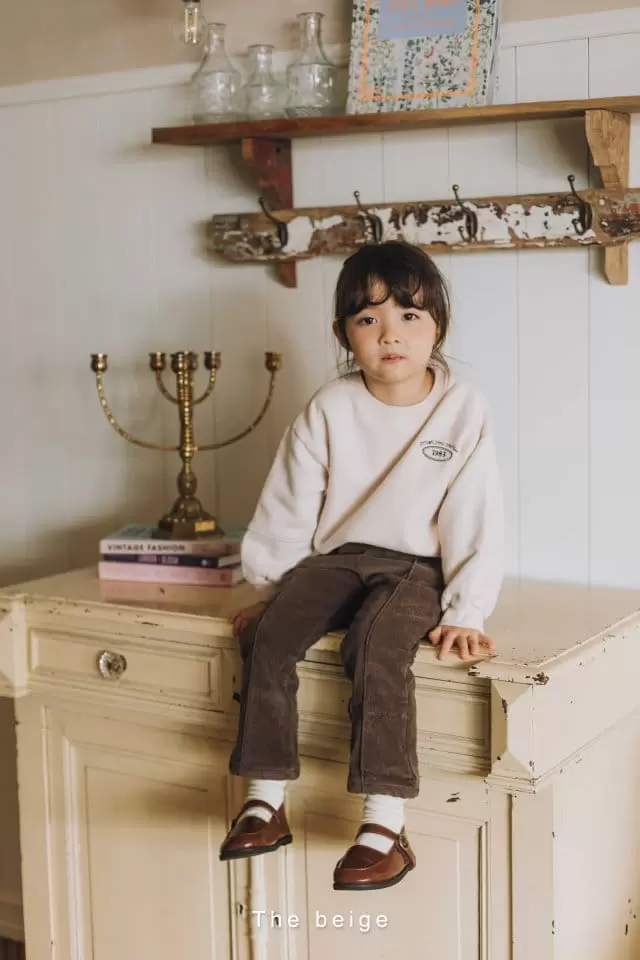 The Beige - Korean Children Fashion - #kidsshorts - Rib Pants - 4